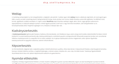 Desktop Screenshot of dtp.stelliumpress.hu